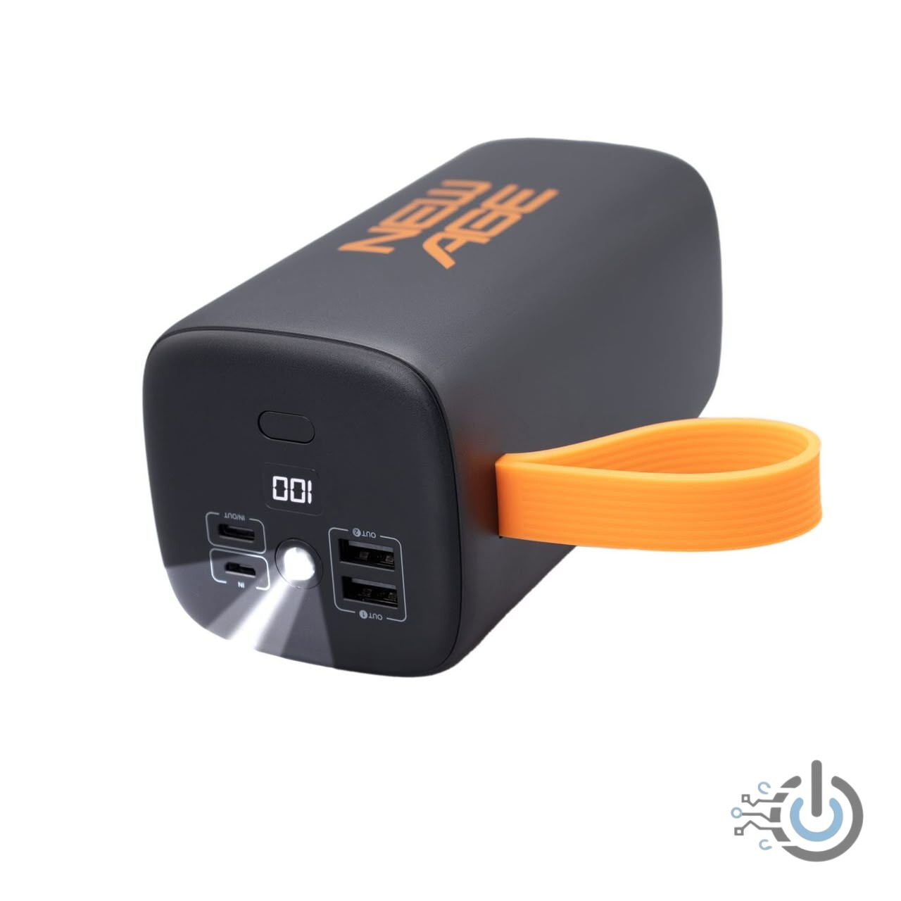 Newage Turbo Ultra 5 – 55000mAh Power Bank (With Torch Light)