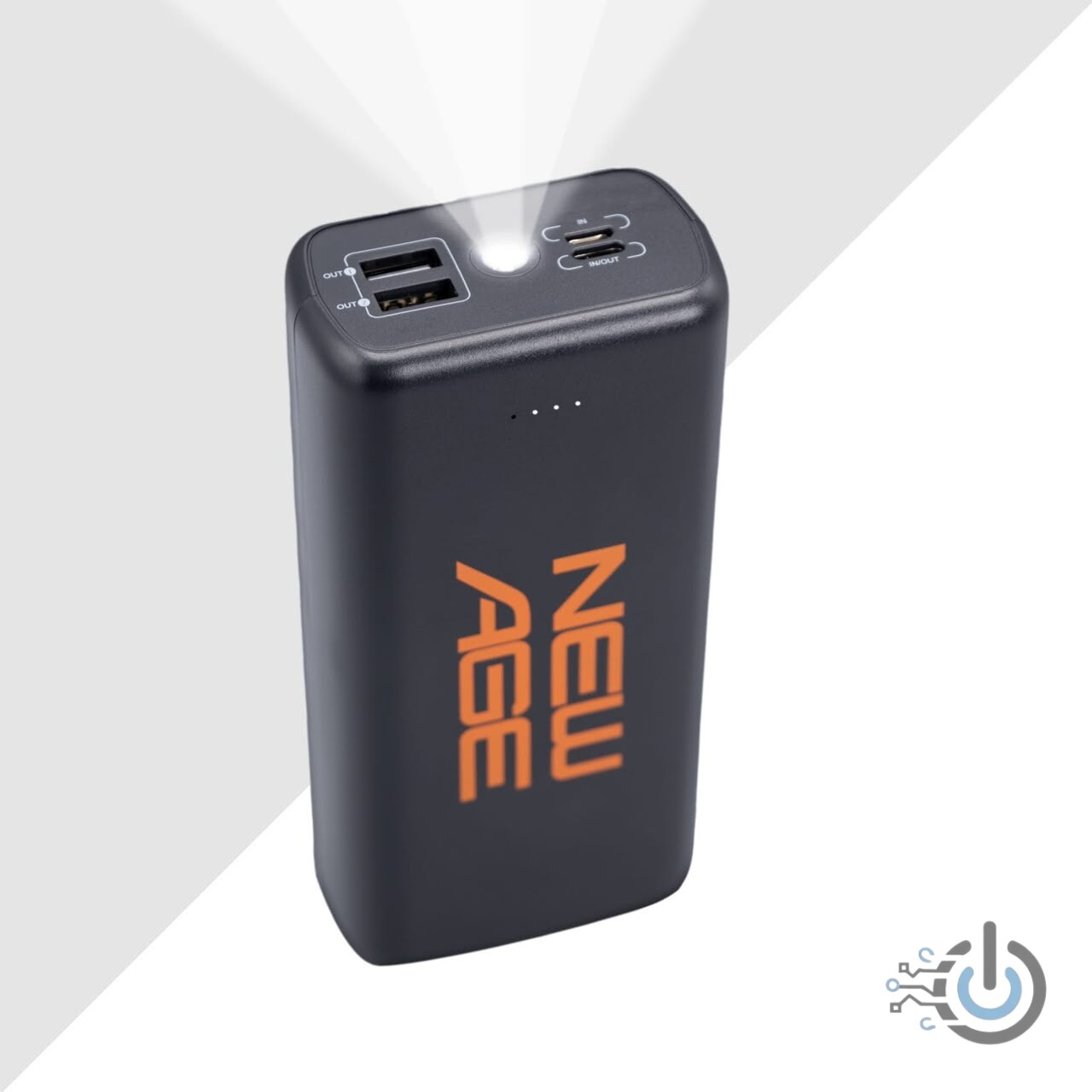 Newage Turbo Ultra 3 – 33000mAh Power Bank (With Torch Light)